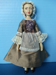 8" QUEEN ANNE Wooden Doll Robert Raikes Handcrafted Limited Edition