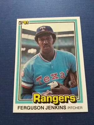 1981 Donruss Baseball Fergie Jenkins #146 HOF Set Break NM-MT - Image 1 of 2