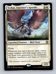 1x MTG - Teshar Ancestor's Apostle (105) - Dominaria United Commander-DMC NM - Picture 1 of 2
