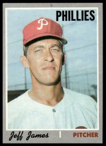 1970 Topps #302 Jeff James - Picture 1 of 2