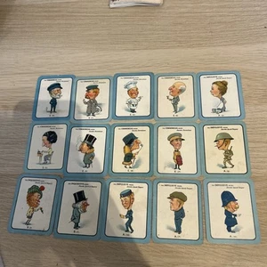 CARRERAS 1927 GRANDES CARTAS CIGARRILLOS JUEGO LA NARIZ 36 cartas - Imagen 1 de 2