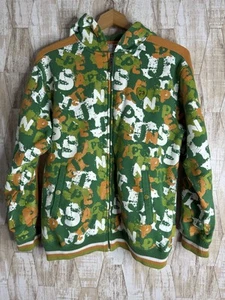 Pepe Jeans London Sweater Youth Large Green Zip Up Hoodie Jacket Hip Hop Street - Picture 1 of 7