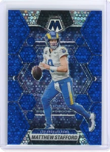 2023 Panini Mosaic #136 Matthew Stafford Blue Disco 31/75 - Rams - Bild 1 von 2