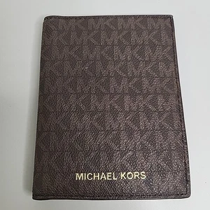 Michael Kors Jet Set Travel Passport ID Card Cards Holder Wallet Bifold Case  - Picture 1 of 5