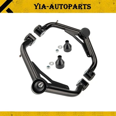 Par de brazos de control superiores delanteros aptos para Chevrolet Silverado 2500 HD 2001-2010 Foto 1 de 4