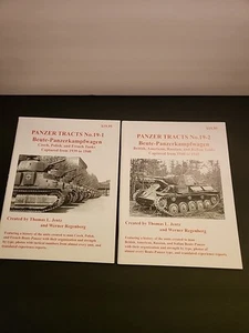PANZER TRACTS NO. (19-1/ 19-2) beute- Panzerkampfwagen 1939-1945. Two Volume Set - Picture 1 of 12