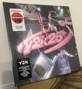 Y2K25 The Music That Made The Millenium - Hot Pink Vinyl LP Edition New Sealed - Picture 1 of 2