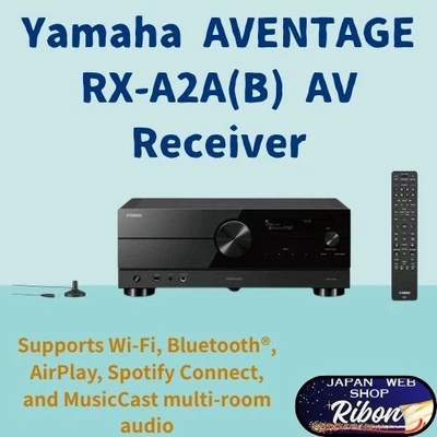 YAMAHA RX-A2A AVENTAGE 7.1-Channel AV Receiver with MusicCast Japan New Music - Image 1 of 4