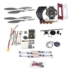 DIY FPV Drone 4-axle F450 Quadcopter Kit Frame PXI PX4 Flight Control 30A ESC - Foto 1 di 6
