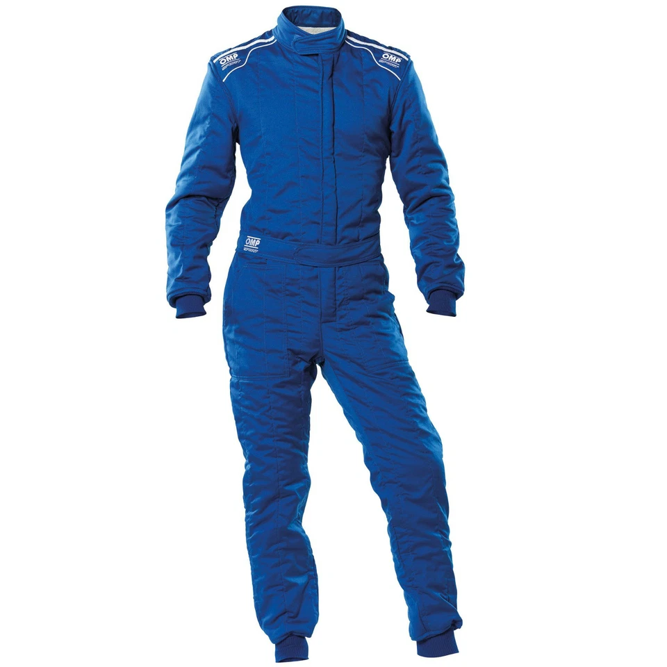 Traje de carreras OMP SPORT Rally NOMEX FIA 8856-2018 azul 2 capas talla 46-64 Foto 1 de 1