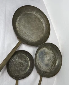 3 Copper Pans, Made in France - Picture 1 of 24