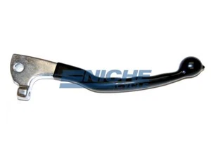 Yamaha XS400 Maxim 83 Polished Black PVC Brake Lever - Foto 1 di 1