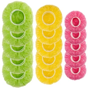 60 Pcs Plastic Bowl Covers Reusable Elastic Fresh Keeping Bags Food Wrap - Picture 1 of 7