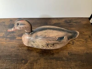 J.S. McGuire, 1954 Fairfax Featherlite M-55 Plastic Vintage Duck Decoy - Picture 1 of 5