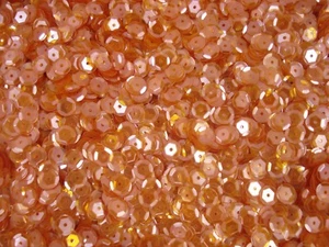 Taza Lentejuelas 6mm Naranja Transparente AB 20g Calesthenics Dance - Imagen 1 de 1