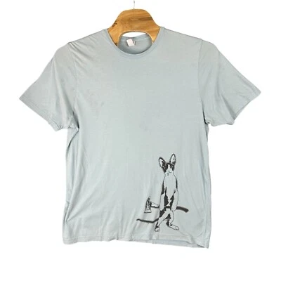 Lane Seven Graphic Tee Women's 2XL Blue With Quirky Cat Design Short Sleeves - Image 1 of 4