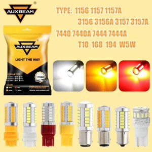 LED Turn Signal Light Bulb White / Amber / Red 3156 3157 7440 7443 1156 1157 T10 - Picture 1 of 31