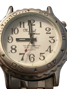 Marchel Drucker Mens Wristwatch 20-388 Stainless Steel Watch Needs Repair - Picture 1 of 6