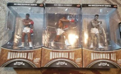 MUHAMMAD ALI Boxing Upper Deck PRO SHOTS COMPLETE SET OF 3!!! RARE! - Image 1 of 4