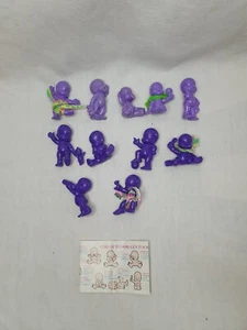 Lot 11 babies Galoob violet et mauve - Imagen 1 de 7