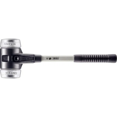 HALDER SIMPLEX-Schonhämmer 3709.080 Hammer Gummihammer Softhammer geräuscharm - Bild 1 von 4