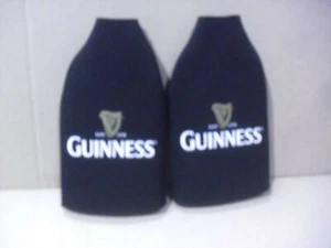 TWO !!! Guinness Bottle Coozies - Imagen 1 de 2