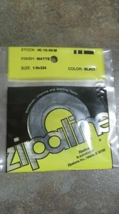 ZIPALINE ~ CHARTING/DRAFTING TAPE ~ BLK MATTE ~ 1/8 X 324 ~ #E-15-40-M ~ NEW - Picture 1 of 3