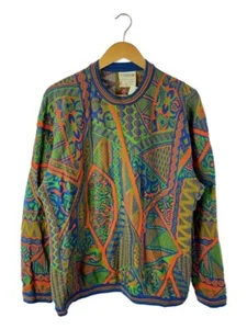 COOGI Cotton Knitted Sweater 3D Knit Size M Made In Australia 90s - Picture 1 of 8