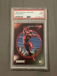 1992 Marvel Universe #20 Daredevil PSA 9 MINT - Picture 1 of 2
