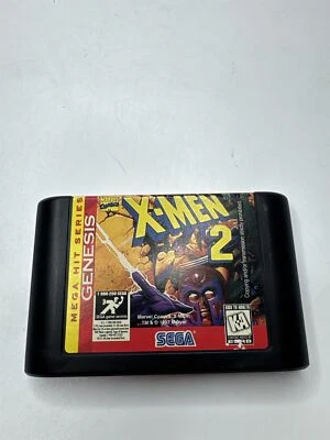 Sega Genesis X-Men 2: Clone Wars Game Cartridge Marvel Retro Classic - Image 1 of 4