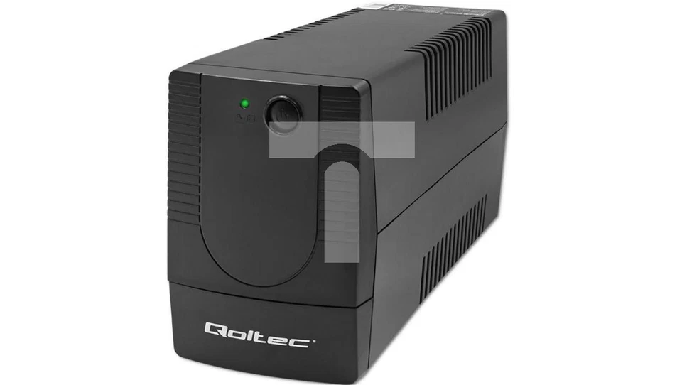 Qoltec UPS Line Interactive Monolith 650VA 360W emergency power supply /T2UK - Image 1 of 1