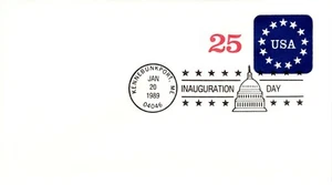 INAUGURATION GEORGE H W BUSH, KENNEBUNKPORT, ME 1989 FDC9167 - Picture 1 of 1