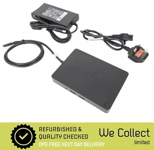 Dell K17A USB-C Docking Station Dock with UK Plug 130W Charger - Photo 1/5