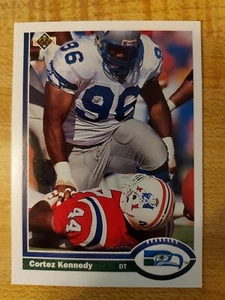 Cortez Kennedy 1991 Upper Deck #491 Karte Seattle Seahawks  - Bild 1 von 2
