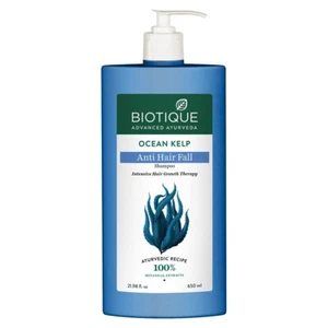 Biotique Bio Ocean Kelp Anti Hair Fall Shampoo - 650 ml Free Shipping World Wide - Picture 1 of 3