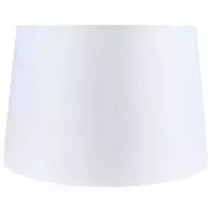 Large White Lamp Shade - Classic Drum Shape, Fits Most Floor & Table Lamps - Picture 1 of 16