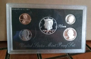 1997 S - US Mint Silver Proof Set - 5 Coins - No Box or COA - Picture 1 of 3
