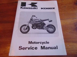 Kawasaki KD80X 99924-1099-01 mechanic service repair manual - Picture 1 of 3