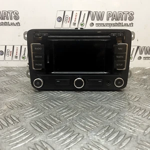 VW PASSAT CC TIGUAN MK1 CAR RADIO STEREO HEADUNIT 3C8035279G 2008-2016 NO CODE - Picture 1 of 10