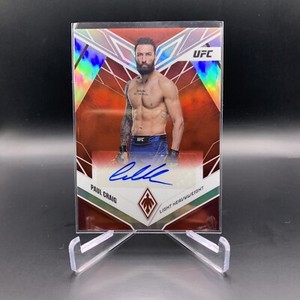 2023 Panini Chronicles UFC PAUL CRAIG AUTOGRAPH/AUTO PHOENIX O7929