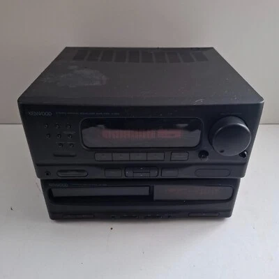 Kenwood Amplificatore Equalizzatore Grafico Stereo A-322 e Lettore CD DP-322 - Difettoso - Immagine 1 di 4