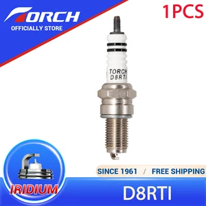 Genuine TORCH D8RTI Spark Plug for NGK DR8EA D8EA DR8EIX DR8EGP DPR8EA-9 - Picture 1 of 9
