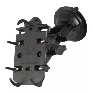 Soporte de teléfono RAM de agarre rápido con base de trinquete de succión RAM Twist-Lock - Imagen 1 de 1