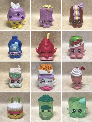 Shopkins Season 1 Single Loose Figures- PICK FROM LIST- Rare,Ultra,Special Cover