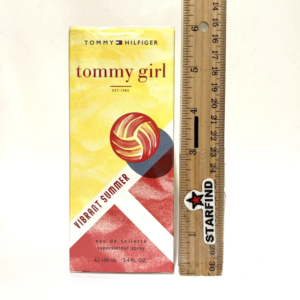 Tommy Girl Hilfiger Vibrant Summer Eau De Toilette Colonia Spray 3.4oz 100 ml ⭐️ Foto 1 de 4