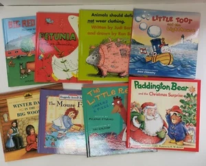 Vintage Weekly Reader Choice Hardback Children's Book Lot (8 Total)   - Picture 1 of 12