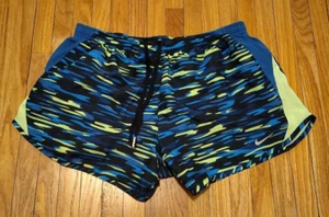 Nike Dri-Fit Running Speed Shorts MEDIUM gefüttert sportlich neongrün Slip gefüttert - Bild 1 von 10