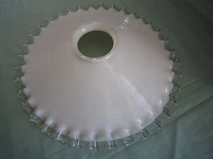 DV3656 ABAT JOUR ANCIEN VERRE OU OPALINE DIAMETRE 245 mm TBE - Imagen 1 de 1