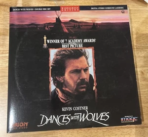 Dances with Wolves Laserdisc Widescreen LD Kevin Costner Surround Sound - Picture 1 of 3