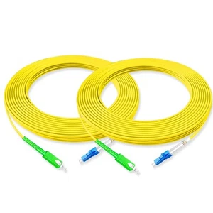 2Pcs 10 Meter Fiber Optic Patch Cord SC APC to LC UPC Simplex Single Mode Fib... - Picture 1 of 7